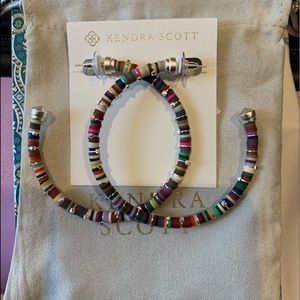 Kendra Scott Reece Hoop Earrings NWT